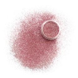 Гліттер у баночці НІЖНО-РОЖОВИЙ. Повна до країв та зручна для майстра тара. Заводська фасування ___FFF (693)